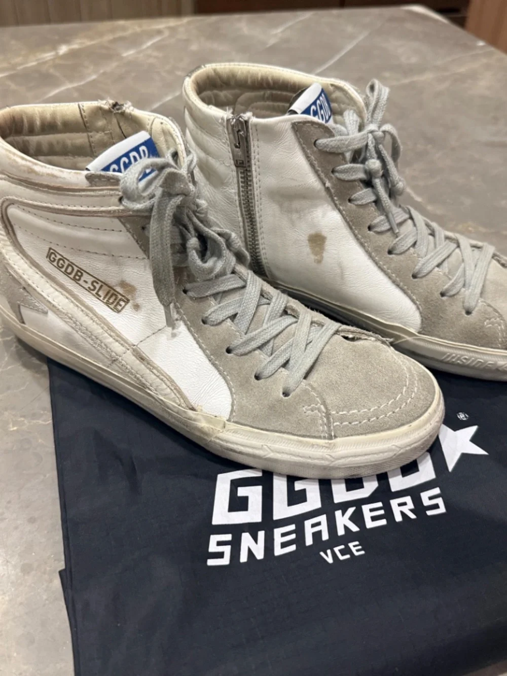 Golden Goose GGDB Slide High Top Sneaker
